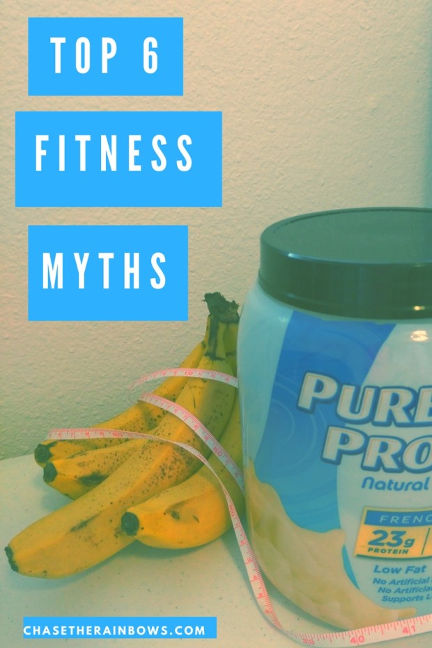 Top 6 Fitness Myths Revealed - read to find out the top myths about health and fitness