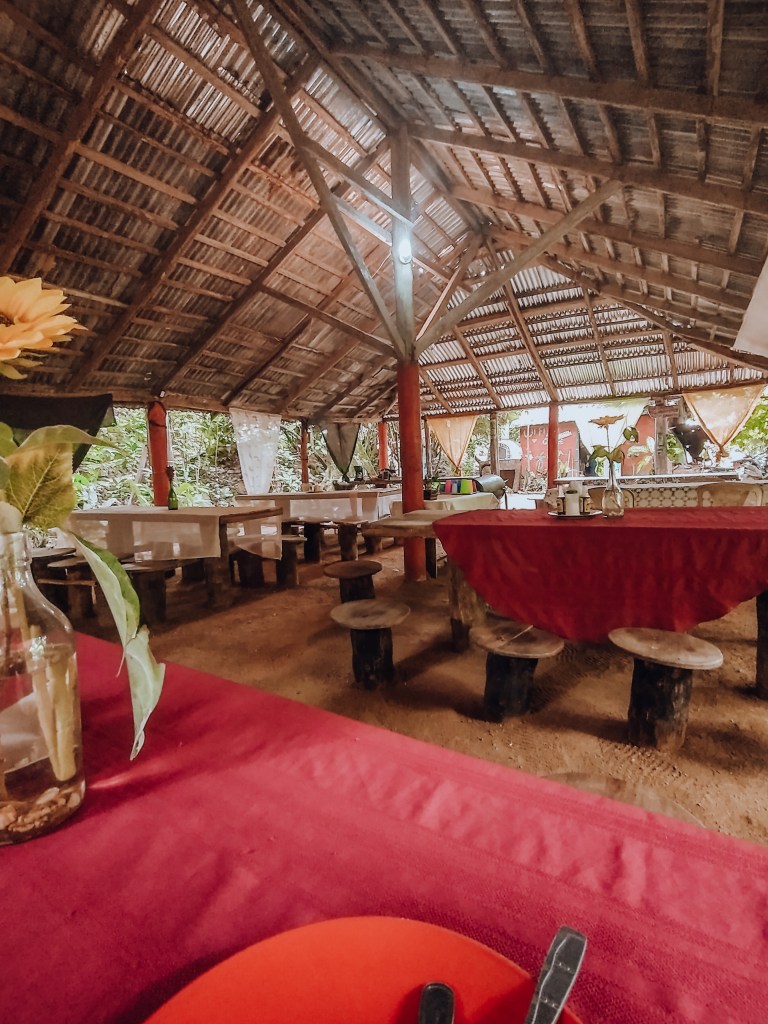 dominican treehouse village emmas restaurant