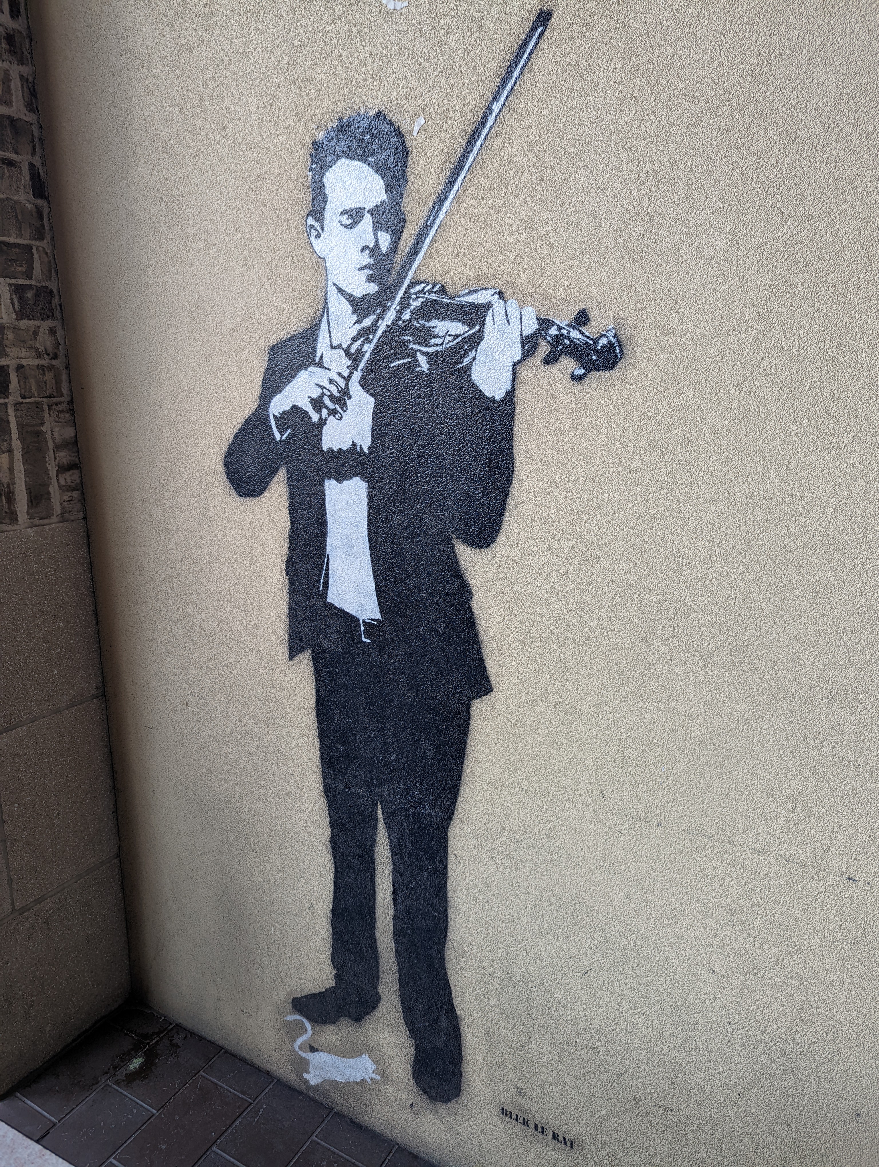blek le rat violinist 