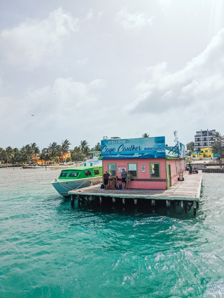 caye caulker ferry belize