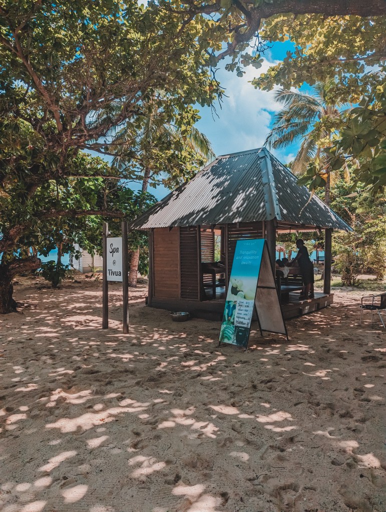 Spa massage Tivua island private island