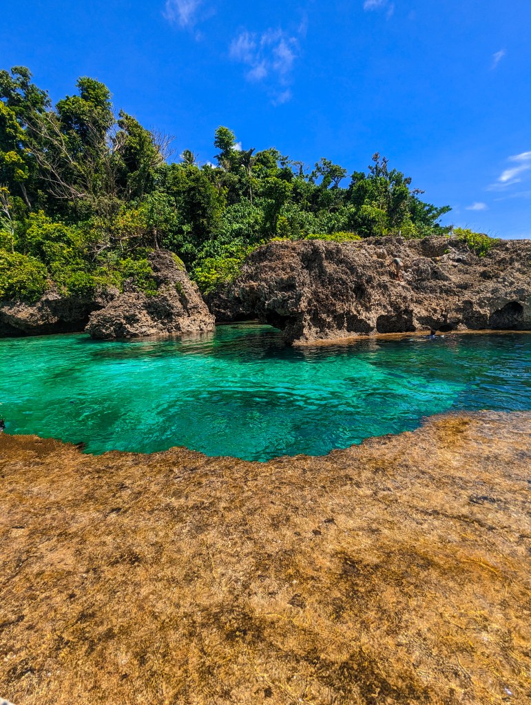Magpupungko Natural pools Siargao Philippines
