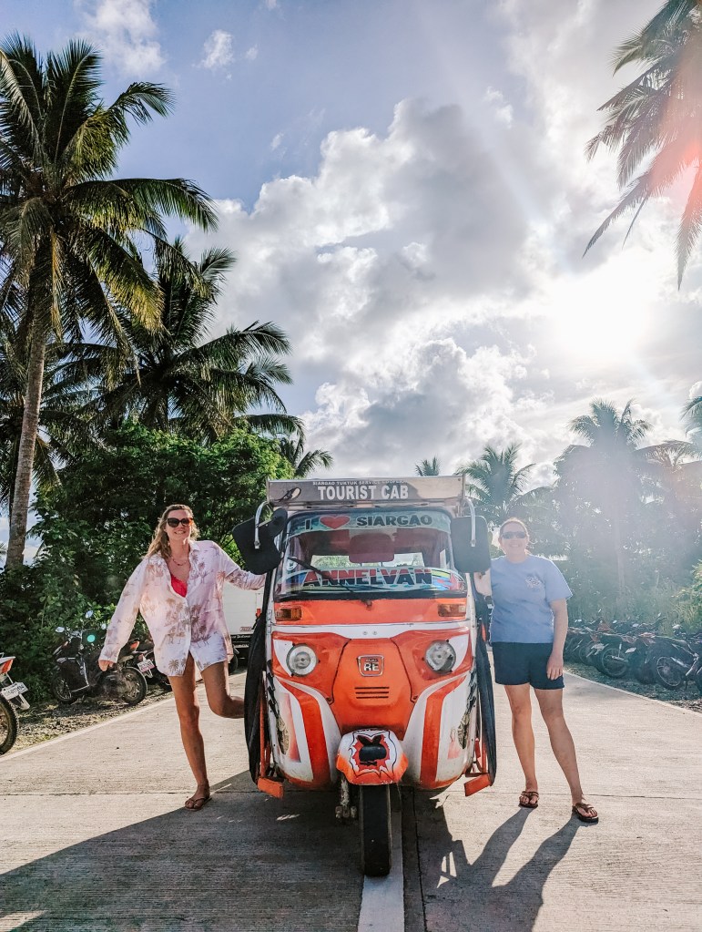 Tuk tuk Siargao Philippines