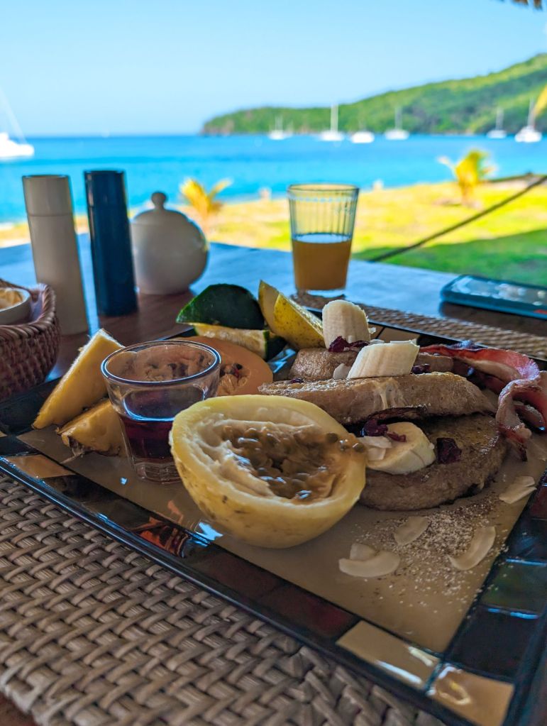tenuta chatham bay union island breakfast