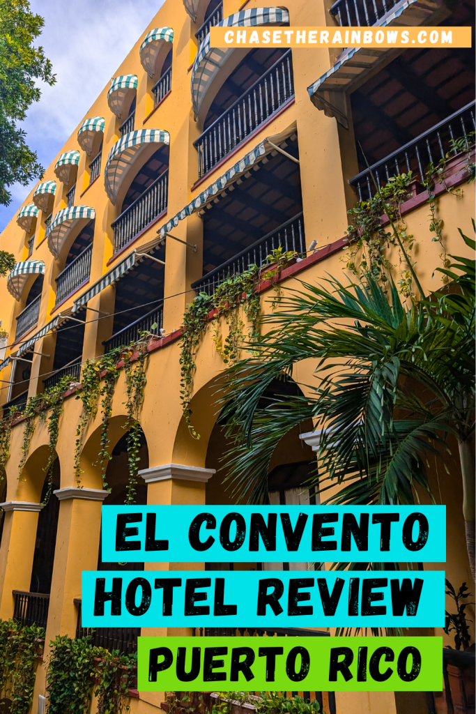 el convento hotel review puerto rico