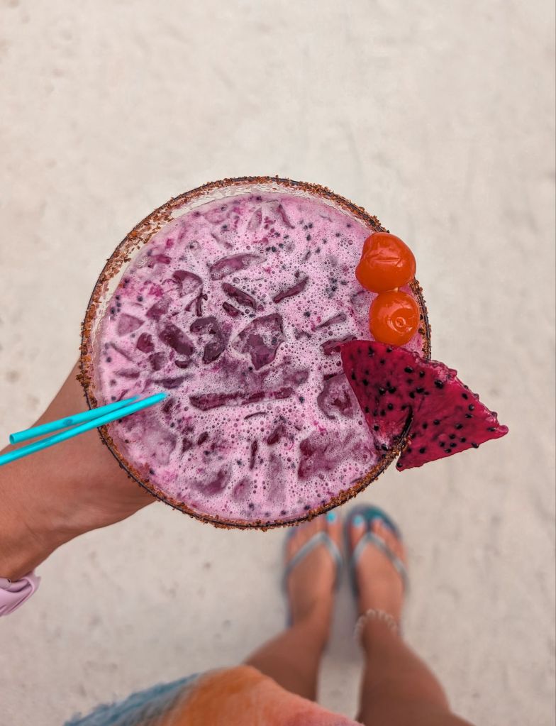 pelican beach south water caye cocktail