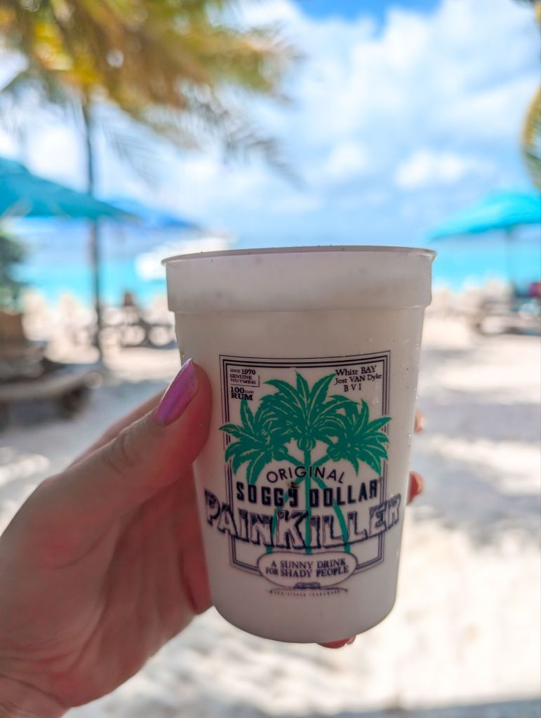 jost van dyke british virgin islands painkiller soggy dollar bar