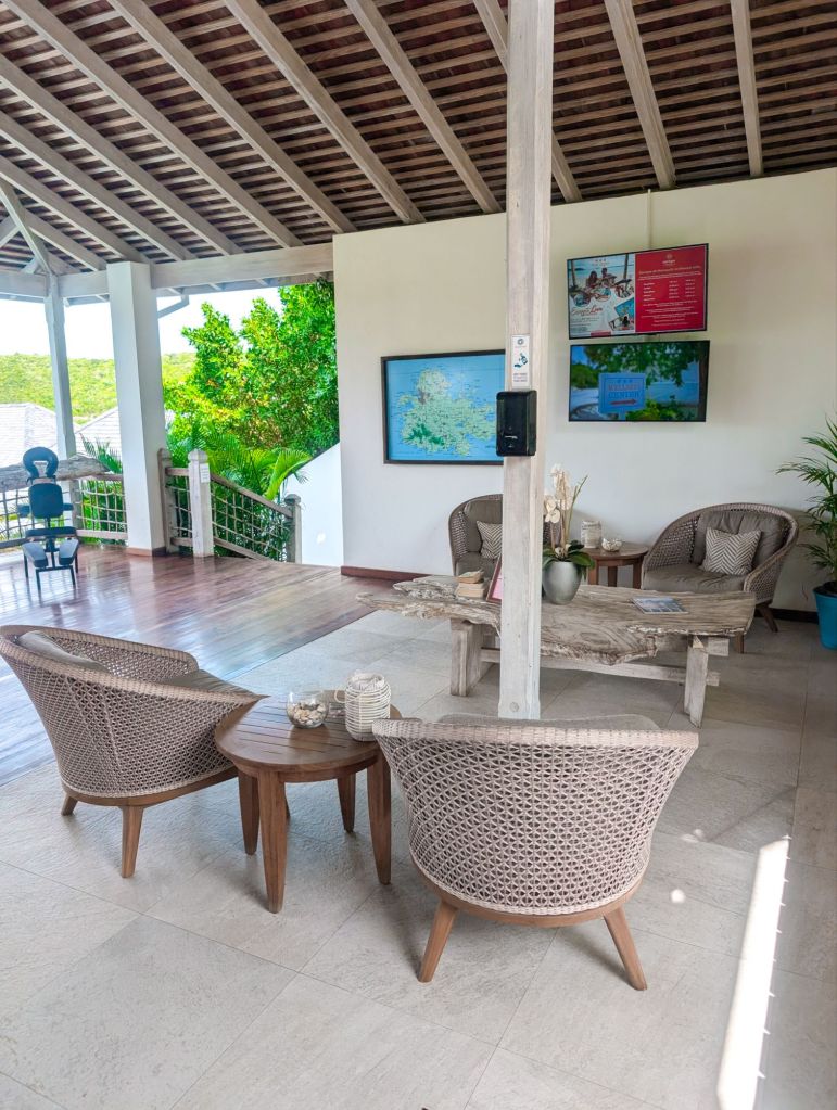 escape nonsuch bay antigua hotel review reception