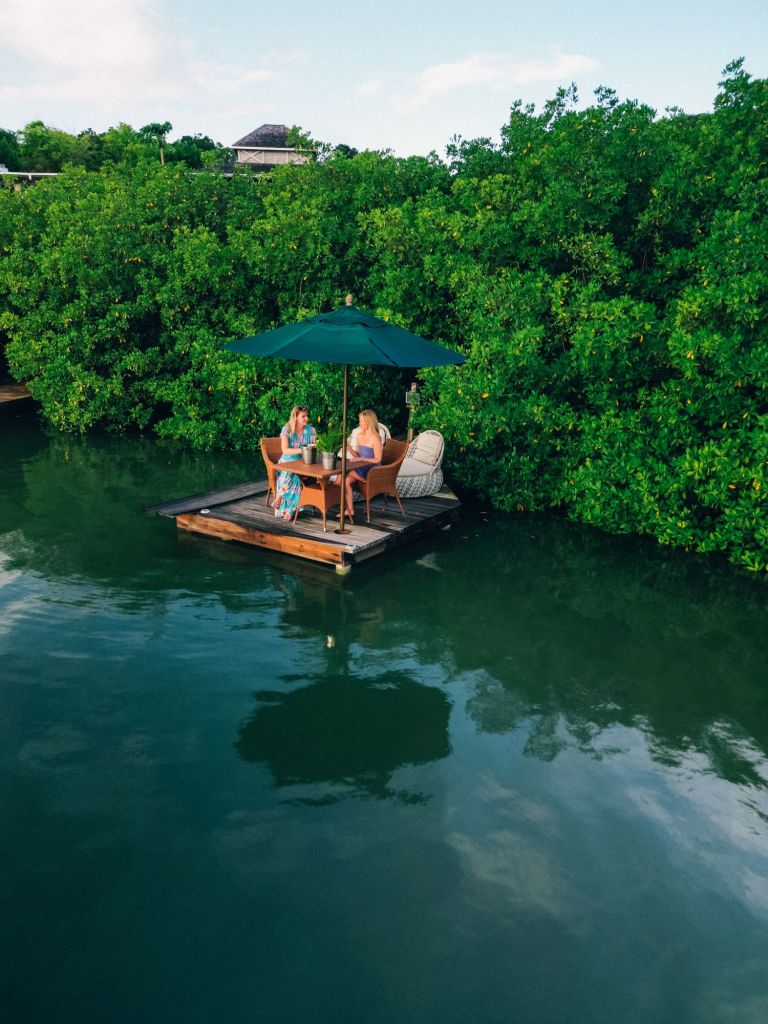 escape nonsuch bay antigua hotel review bubbly dock