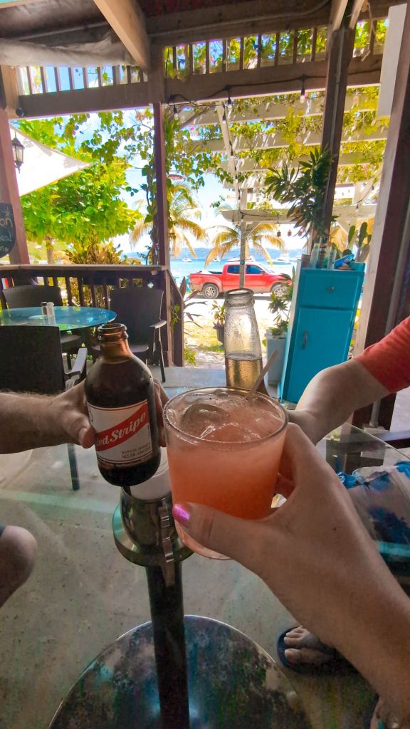 jost van dyke beach bars british virgin islands