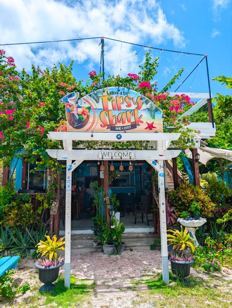 tipsy shark jost van dyke beach bars british virgin islands