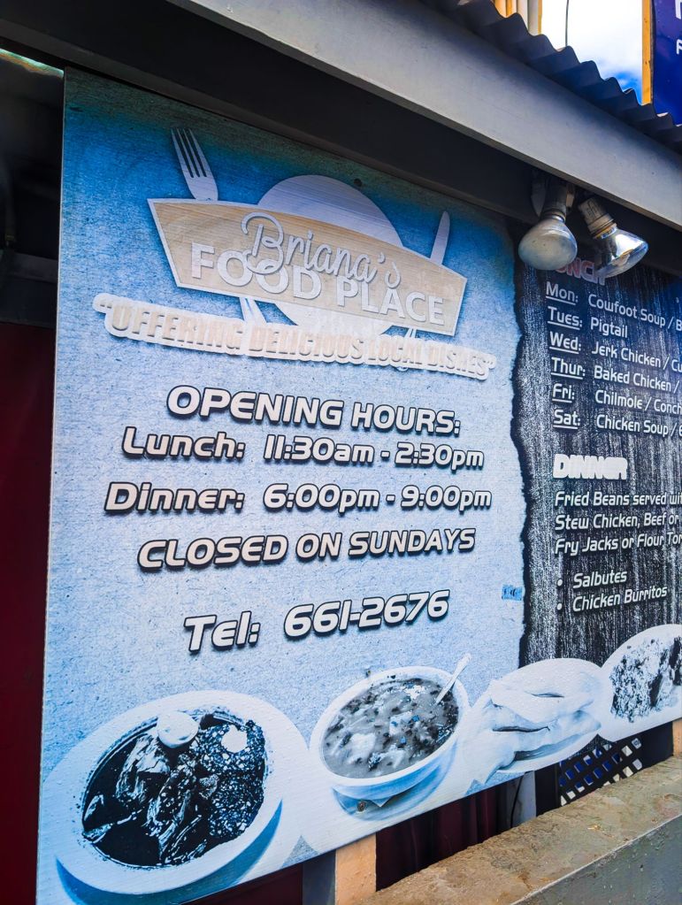 brianas place belize food tour san pedro