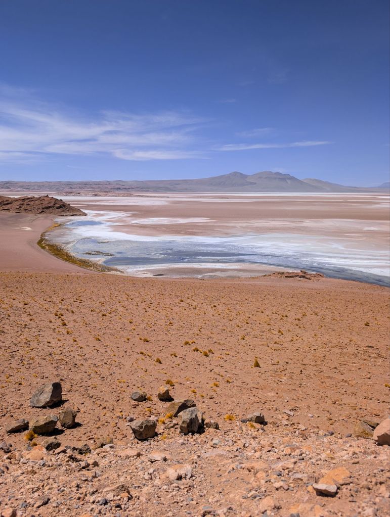 salt flats route chile atacama