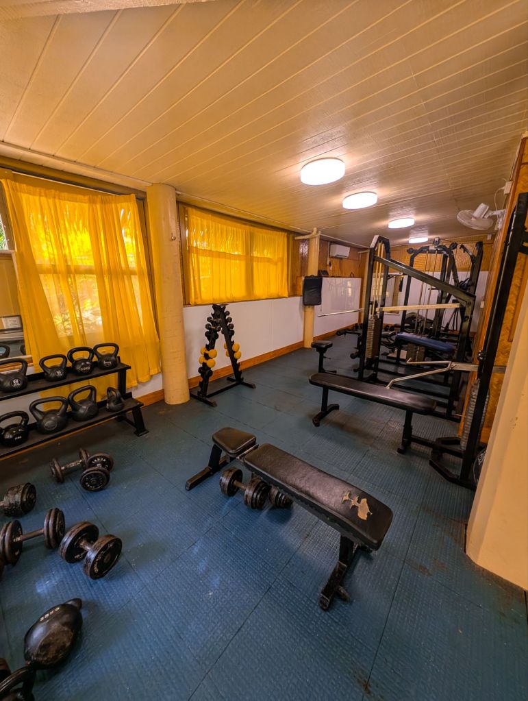 sanctuary rarotonga gym