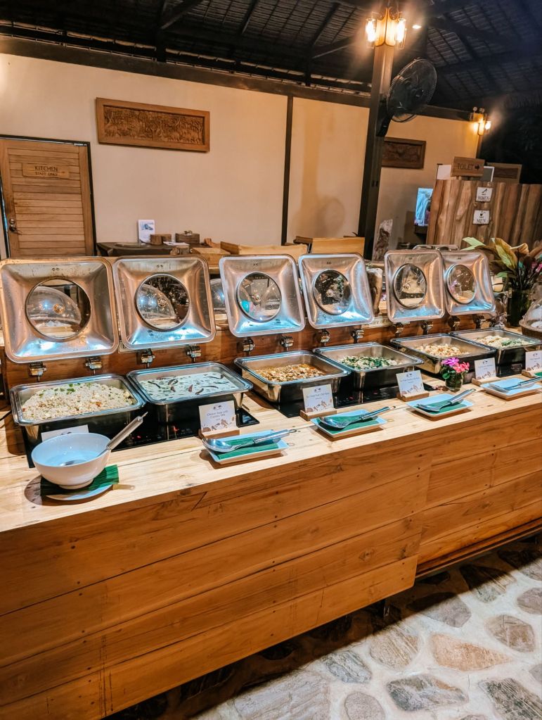 bush camp chiang mai thailand dinner