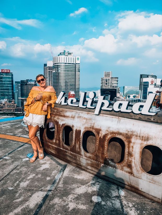 helipad kuala lumpur bar
